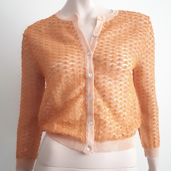 Zara | Textured Weave Cardigan - Picture 8 of 14